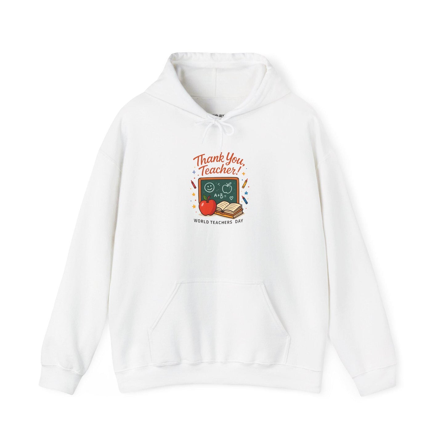 Teacher Appreciation Hoodie – Unisex Heavy Blend, Cozy Thank You Teacher Gift