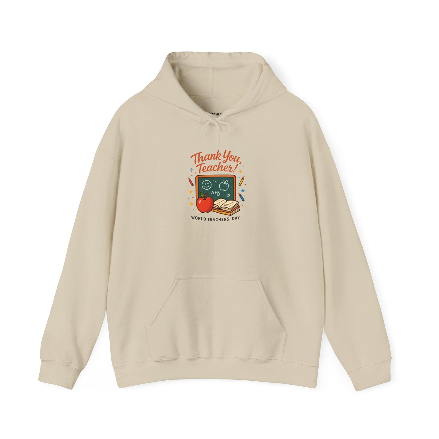 Teacher Appreciation Hoodie – Unisex Heavy Blend, Cozy Thank You Teacher Gift